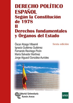 Derecho político español. Tomo II