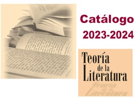 Área TEORÍA DE LA LITERATURA Y LITERATURA COMPARADA