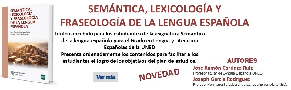 Semántica, Lexicología y Fraseología de la Lengua Española