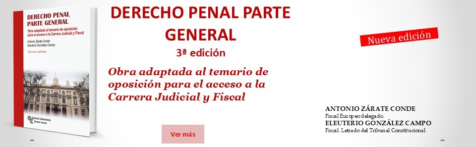 Derecho Penal. Parte general. 3ª edición